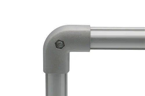 DYJ28-A15 Outer Type Aluminum Pipe Connector Forged Lean Tube Joint