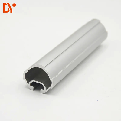 DY28-02A Aluminum Lean Pipe T-Slot Frame Tube For Pipe Rack System