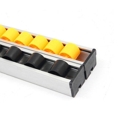 DY-4033 Aluminum Bracket Roller Track With Wheel / Qualified Sheet Metal Roller Track