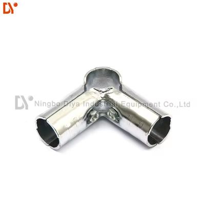 Stainless Steel Chrome Plated 90 Degree Metal Fitting Pipe Connector