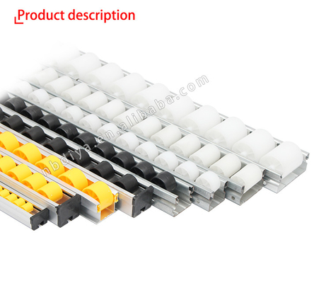 Placon Sliding Roller Track Flow Rail Industrial Steel Roller  For Pipe Rack System