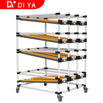 Placon Sliding Roller Track Flow Rail Industrial Steel Roller  For Pipe Rack System