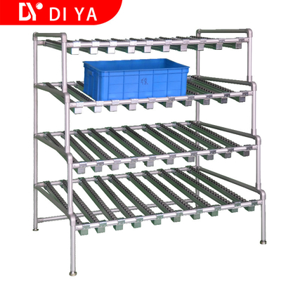Placon Sliding Roller Track Flow Rail Industrial Steel Roller  For Pipe Rack System