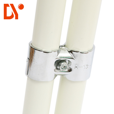 High Quality Chrome Plated Lean Pipe Joint Connertor For 28mm Diameter Lean Tube