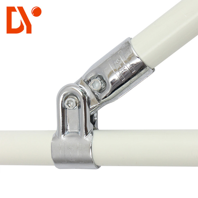 High Quality Chrome Plated Lean Pipe Joint Connertor For 28mm Diameter Lean Tube