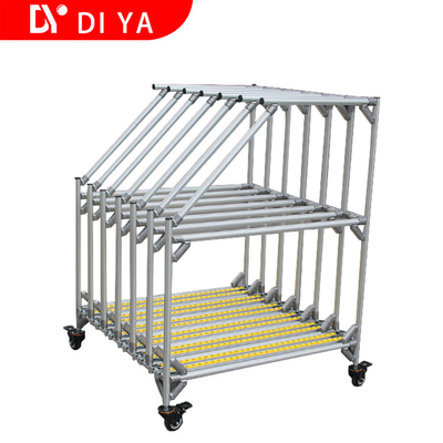 High Quality Aluminium Lean Pipe Flexible Pipe Metal Tube For Factory Workbench