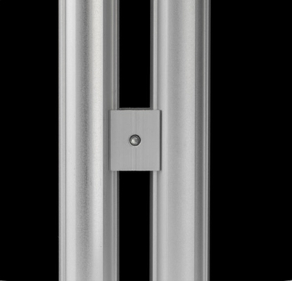 Aluminum  Lean Pipe Connection Joint for 28mm Lean Pipe Connection