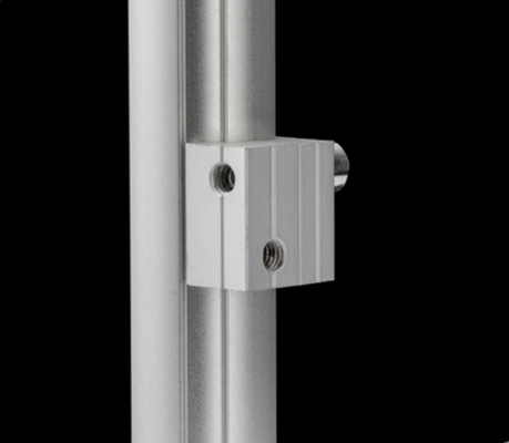 Quality Certified Fastener Karakuri Pipe Rack OD28 Aluminum Tube Profile Connector