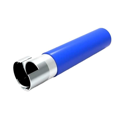 Diameter 28mm colourful PE Coated kaizen steel lean pipe for Flexible assembly worktable