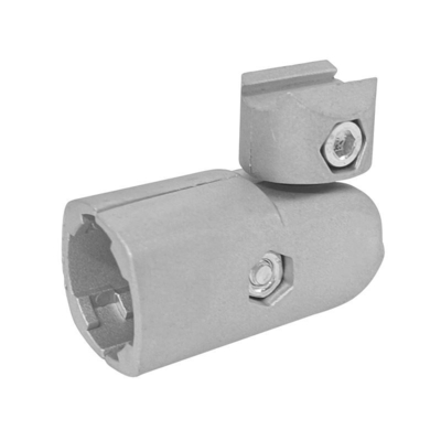 Supplier Aluminum Tube Connector External Type 90 ° External Joint Lean Tube Connector Fastener