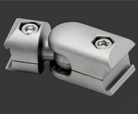 Supplier Aluminum Tube Connector External Type 90 ° External Joint Lean Tube Connector Fastener