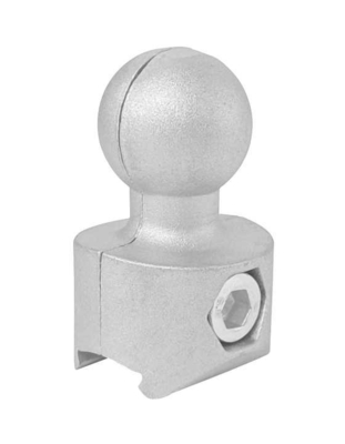 Industrial Aluminum Structural Lean Pipe Fittings Connector System For Shelf