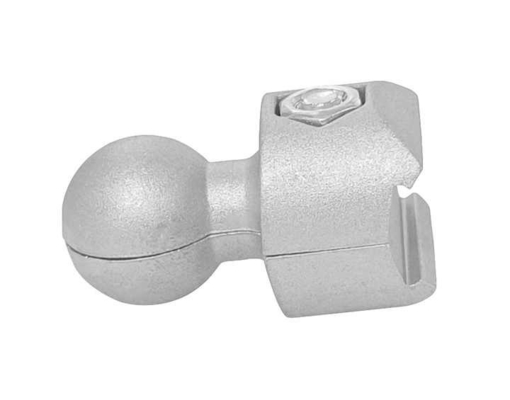 Industrial Aluminum Structural Lean Pipe Fittings Connector System For Shelf
