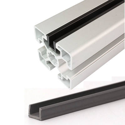 Heavy Duty Black PP Panel Support Insert for Slot 10mm Aluminum Profile