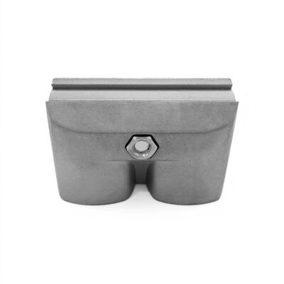 Double Outer Wrap 28mm Aluminum Pipe Connector with Female and Male Connection for Industrial Pipe Fittings