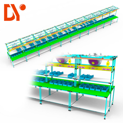 Double Side Assembly Line Pipe Work Table For Workshop Conveyer