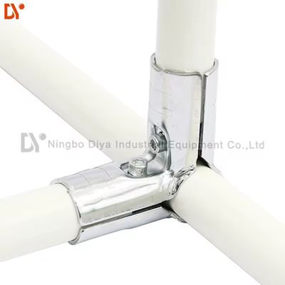 Stainless Steel Chrome Plated 90 Degree Metal Fitting Pipe Connector
