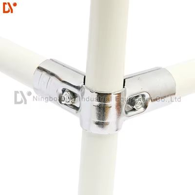 Stainless Steel Chrome Plated 90 Degree Metal Fitting Pipe Connector