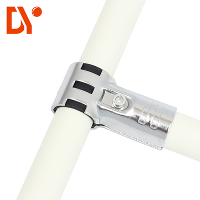 High Quality Chrome Plated Lean Pipe Joint Connertor For 28mm Diameter Lean Tube