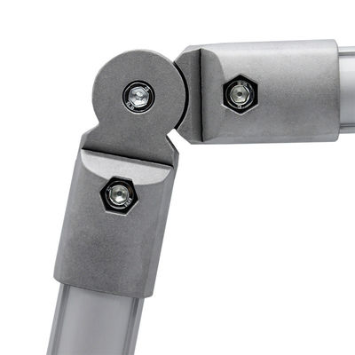 مصنع بيع بالجملة أنابيب الفولاذ الألومنيوم OD 28mm Lean Pipe Angle Joint