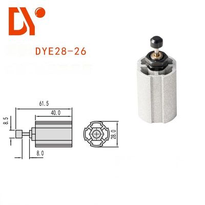 هيدروليكي المكبت للبيع الساخن OD 28mm الألومنيوم أنبوب منحني
