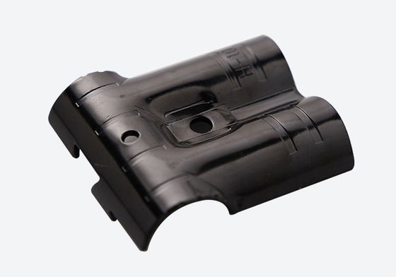 Lean Pipe Connector H-10 Single piece Black Electrophoresis Joint