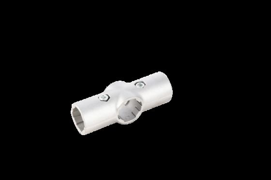 DYJ28-C04 Aluminium Alloy Lean Pipe Connector Outer Type 180 Degree