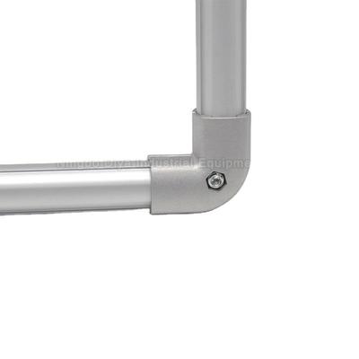 وصلات أنابيب معدنية DYJ19-A15 وصلة كوع دائرية بزاوية 90 درجة موصل أنبوب ألومنيوم وصلة أنبوب