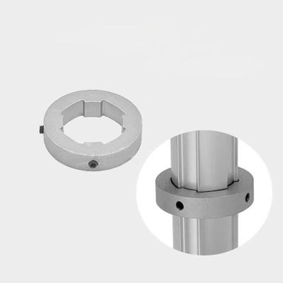 وصلات أنابيب الألومنيوم DYE19-03 منزلق الأنابيب النحيفة منزلق حلقة أفقي محدد موقع ثابت