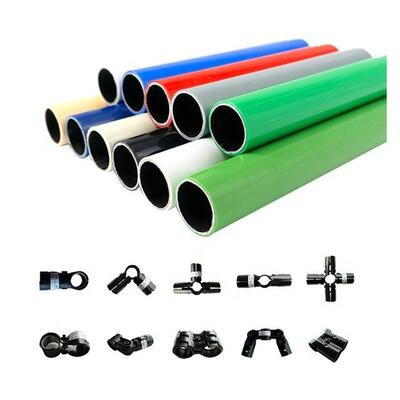 أنظمة الأنابيب العجافة تستخدم تجميع OD 28mm PE أنابيب الفولاذ تقنية التدفئة الإخراجية رف الأنابيب العجافة