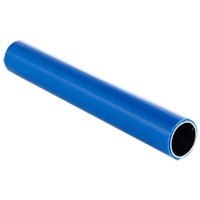 OD28mm الأزرق الفاتح PE أنبوب مضغوط مركب للجدار نظام الرف